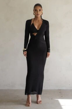 Noir Zurie 3-Piece Skirt Set -Lady Clothing Store PRODUCT FEB282023 CROCHET2 237