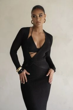 Noir Zurie 3-Piece Skirt Set -Lady Clothing Store PRODUCT FEB282023 CROCHET2 240