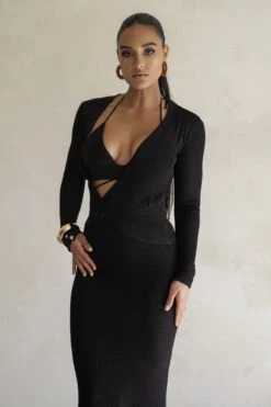 Noir Zurie 3-Piece Skirt Set -Lady Clothing Store PRODUCT FEB282023 CROCHET2 242