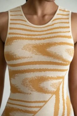 Yellow Chasing Dawn Maxi Dress -Lady Clothing Store PRODUCT FEB282023 CROCHET2 92