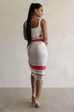 White Sunset Cut Out Bodysuit -Lady Clothing Store PRODUCT FEB282023 CROCHET2 96