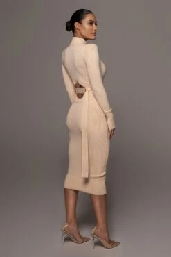 Cream Under Your Spell Dress