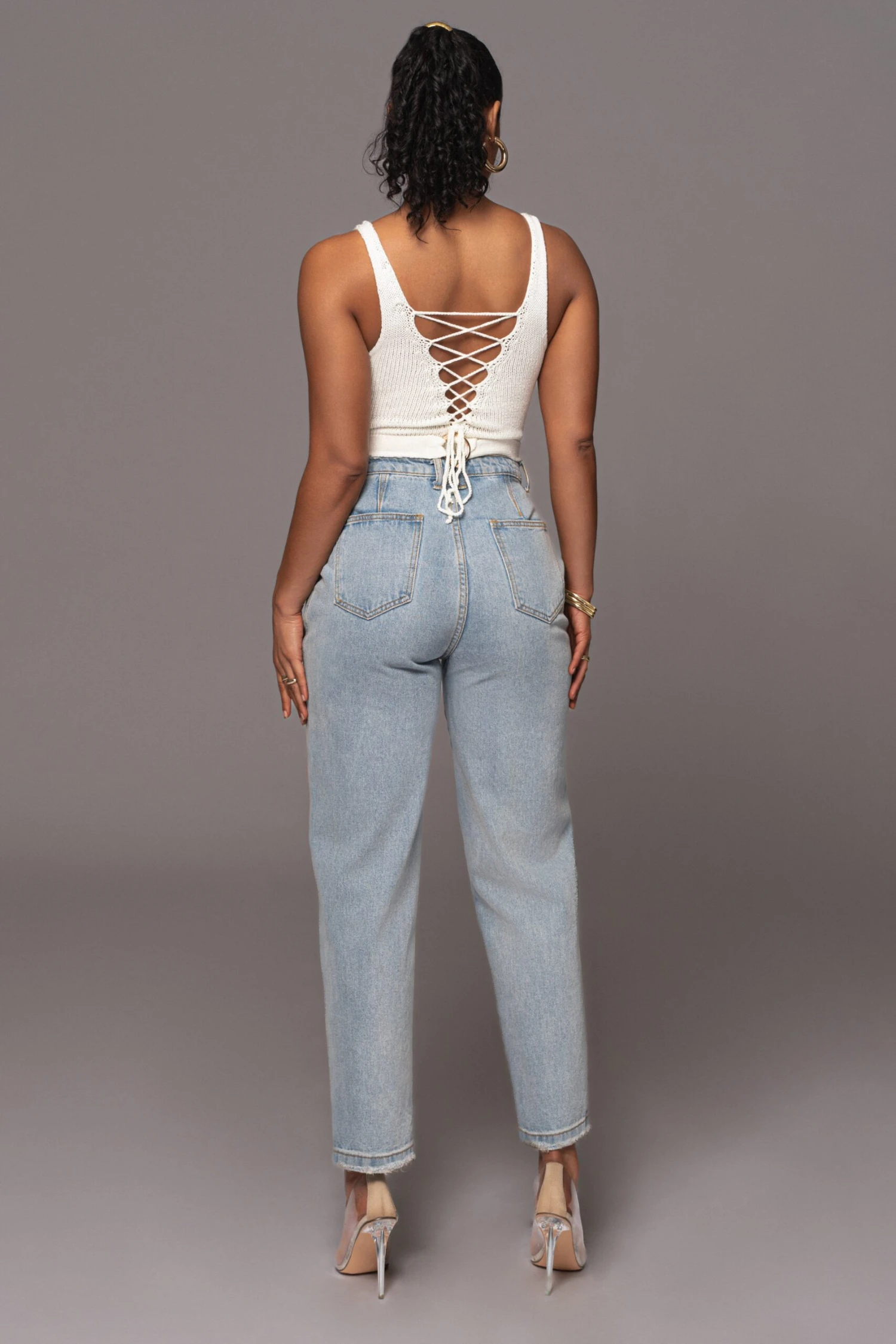 Ivory Juliette Knit Belted One Piece 16 Ivory Juliette Knit Belted One Piece - Image 14