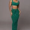 Emerald Nikole Ribbed Skirt Set -Lady Clothing Store PRODUCT JAN192023 14