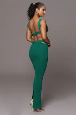 Emerald Nikole Ribbed Skirt Set -Lady Clothing Store PRODUCT JAN192023 17