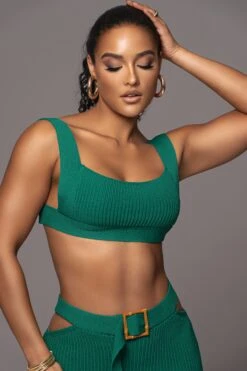 Emerald Nikole Ribbed Skirt Set -Lady Clothing Store PRODUCT JAN192023 20