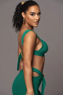 Emerald Nikole Ribbed Skirt Set -Lady Clothing Store PRODUCT JAN192023 21