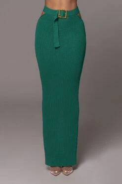 Emerald Nikole Ribbed Skirt Set -Lady Clothing Store PRODUCT JAN192023 24