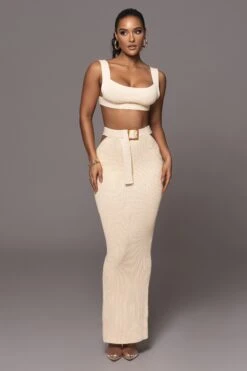 Ivory Nikole Ribbed Skirt Set -Lady Clothing Store PRODUCT JAN192023 40