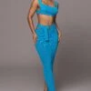Blue Nikole Ribbed Skirt Set -Lady Clothing Store PRODUCT JAN192023 54