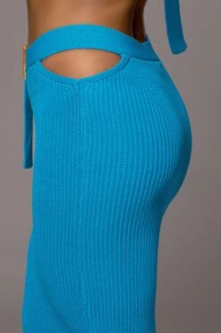 Blue Nikole Ribbed Skirt Set -Lady Clothing Store PRODUCT JAN192023 68