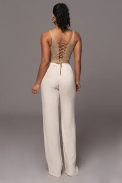 Taupe Juliette Knit Belted One Piece -Lady Clothing Store PRODUCT JAN192023 88