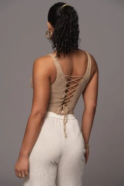 Taupe Juliette Knit Belted One Piece -Lady Clothing Store PRODUCT JAN192023 90