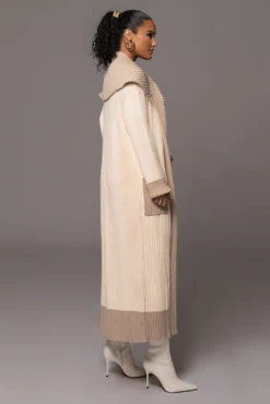 Ivory Carmela Rib Knit Cardigan -Lady Clothing Store PRODUCT JAN192023 VDAY 28