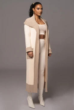 Ivory Carmela Rib Knit Cardigan -Lady Clothing Store PRODUCT JAN192023 VDAY 33