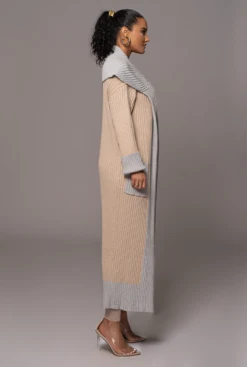 Sand Carmela Rib Knit Cardigan -Lady Clothing Store PRODUCT JAN192023 VDAY 73