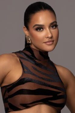 Pecan Never Phased Crop Top -Lady Clothing Store PRODUCT JAN252023 NEWARRIVALS 194