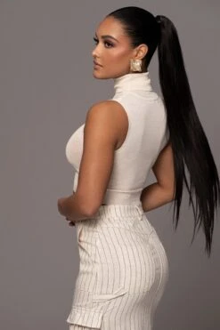 Ivory Barely There Turtleneck Top -Lady Clothing Store PRODUCT JAN252023 NEWARRIVALS 210 f1047c6f fcf9 4986 a13c f1d70eaa6e1d