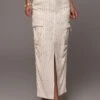 Buttercream Clean Lines Cargo Skirt -Lady Clothing Store PRODUCT JAN252023 NEWARRIVALS 215