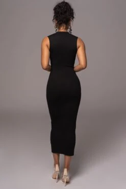 Black Never Better Midi Dress -Lady Clothing Store PRODUCT JUL112023 CHIFFON 122