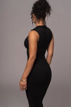 Black Never Better Midi Dress -Lady Clothing Store PRODUCT JUL112023 CHIFFON 123