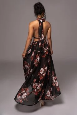 Red Floral Nicoletta Chiffon Maxi Dress 21 Red Floral Nicoletta Chiffon Maxi Dress -Lady Clothing Store PRODUCT JUL112023 CHIFFON 25