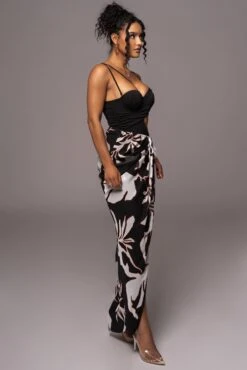 White Floral Endless Oasis Skirt Set -Lady Clothing Store PRODUCT JUL112023 CHIFFON 46