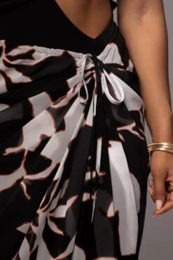 White Floral Endless Oasis Skirt Set -Lady Clothing Store PRODUCT JUL112023 CHIFFON 50