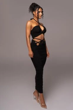 Black Go The Distance Skirt Set -Lady Clothing Store PRODUCT JUL112023 NEWARRIVALS 137