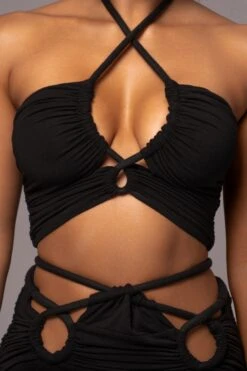 Black Go The Distance Skirt Set -Lady Clothing Store PRODUCT JUL112023 NEWARRIVALS 142