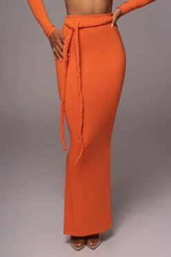Orange City Love Two-Piece Skirt Set -Lady Clothing Store PRODUCT JUL112023 NEWARRIVALS 184