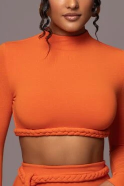 Orange City Love Two-Piece Skirt Set -Lady Clothing Store PRODUCT JUL112023 NEWARRIVALS 189