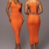 Tangerine Late Nights Midi Dress -Lady Clothing Store PRODUCT JUL112023 NEWARRIVALS 19 1351b58d 5202 4edb aeed 43b1722c2ea8