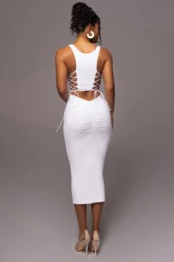 Ivory Late Nights Midi Dress 20 Ivory Late Nights Midi Dress -Lady Clothing Store PRODUCT JUL112023 NEWARRIVALS 44