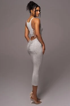 Grey Late Nights Midi Dress 17 Grey Late Nights Midi Dress -Lady Clothing Store PRODUCT JUL112023 NEWARRIVALS 52