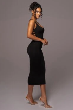 Black Late Nights Midi Dress 18 Black Late Nights Midi Dress -Lady Clothing Store PRODUCT JUL112023 NEWARRIVALS 62