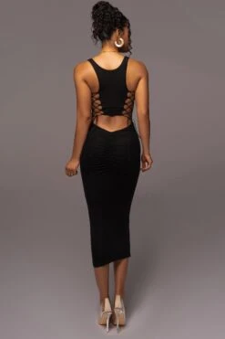 Black Late Nights Midi Dress 19 Black Late Nights Midi Dress -Lady Clothing Store PRODUCT JUL112023 NEWARRIVALS 63