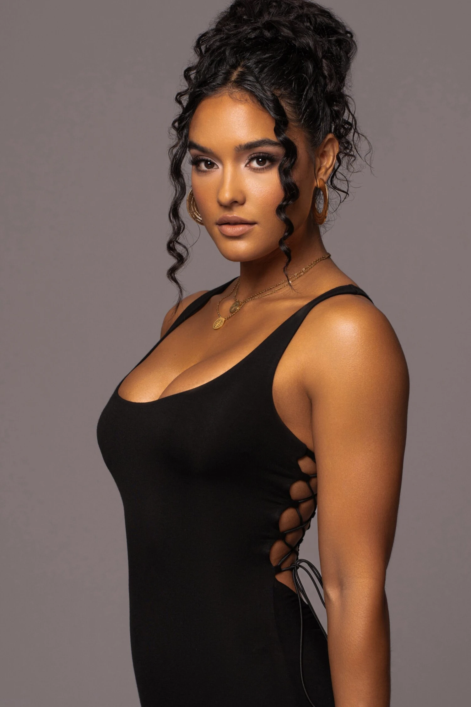 Black Late Nights Midi Dress 8 Black Late Nights Midi Dress - Image 6