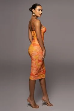 Orange Costa Rica Floral Skirt 16 Orange Costa Rica Floral Skirt -Lady Clothing Store PRODUCT JUL132022 52