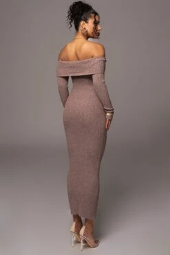 Brown Take A Chance Off-Shoulder Dress 22 Brown Take A Chance Off-Shoulder Dress -Lady Clothing Store PRODUCT JUL132023 ASAPMISSING 46