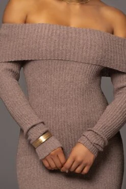 Brown Take A Chance Off-Shoulder Dress 26 Brown Take A Chance Off-Shoulder Dress -Lady Clothing Store PRODUCT JUL132023 ASAPMISSING 54