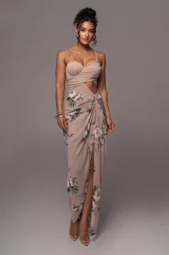 Purple Floral Endless Oasis Skirt Set -Lady Clothing Store PRODUCT JUL132023 CHIFFON 104