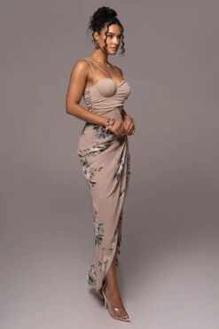 Purple Floral Endless Oasis Skirt Set -Lady Clothing Store PRODUCT JUL132023 CHIFFON 106