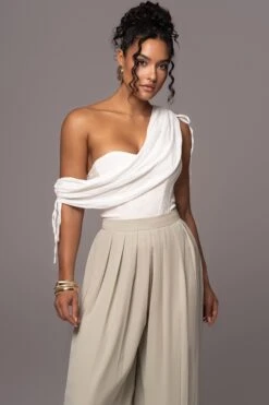 Sage Josette Wide-Leg Pleated Pants -Lady Clothing Store PRODUCT JUL132023 CHIFFON 21