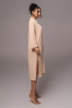 Tan Sunlight Crinkled Mesh Skirt Set -Lady Clothing Store PRODUCT JUL132023 CHIFFON 229