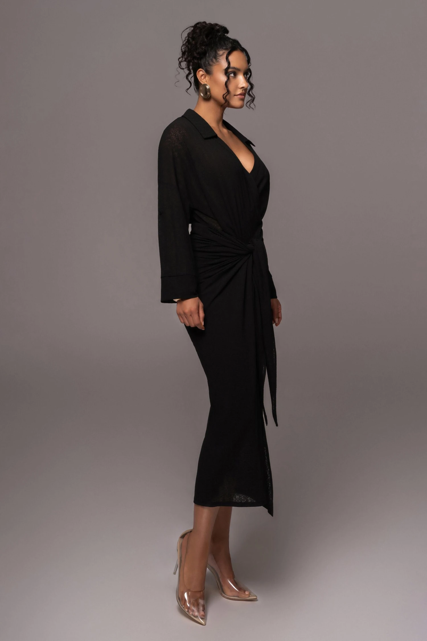 Black Sunlight Crinkled Mesh Skirt Set 7 Black Sunlight Crinkled Mesh Skirt Set - Image 5