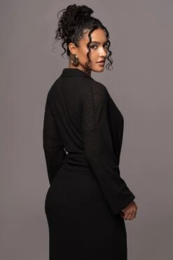 Black Sunlight Crinkled Mesh Skirt Set 18 Black Sunlight Crinkled Mesh Skirt Set -Lady Clothing Store PRODUCT JUL132023 CHIFFON 256