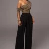 Black Josette Wide-Leg Pleated Pants 1 Black Josette Wide-Leg Pleated Pants -Lady Clothing Store PRODUCT JUL132023 CHIFFON 27