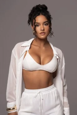 White Pacific 2-Piece Pant Set -Lady Clothing Store PRODUCT JUL132023 CHIFFON 285