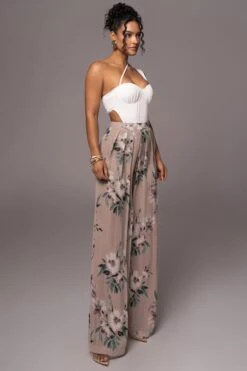 Natural Scenic One-Shoulder Linen Bodysuit -Lady Clothing Store PRODUCT JUL132023 CHIFFON 42 ef4d3fc7 4049 4927 bef8 e00076c935bd